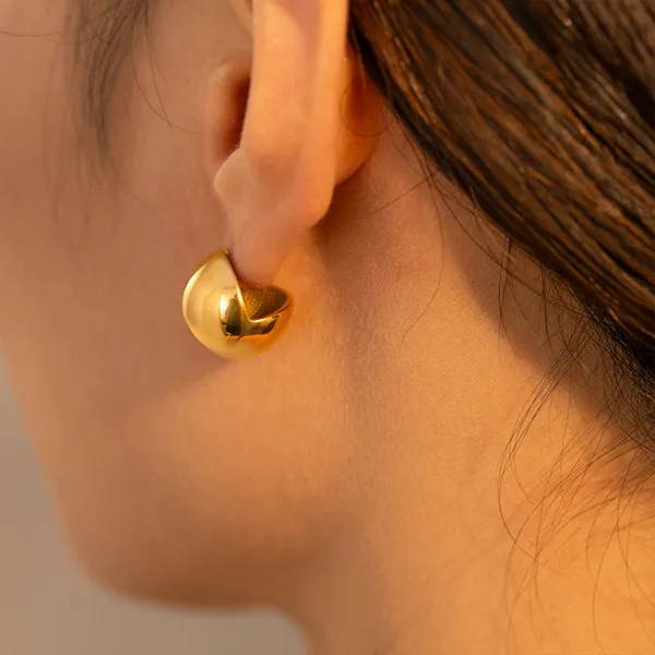 Gold_Ball_Stud_Earrings_For_Women